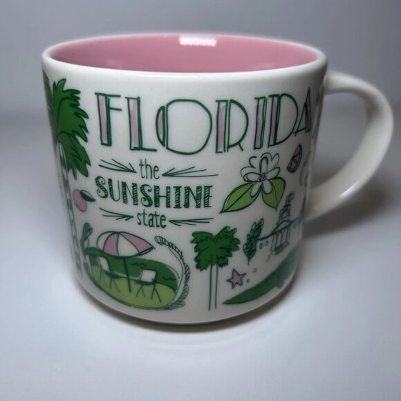 Starbucks Been There Series Florida the Sunshine State Coffee Mug - 14 fl oz - Picture 1 of 7